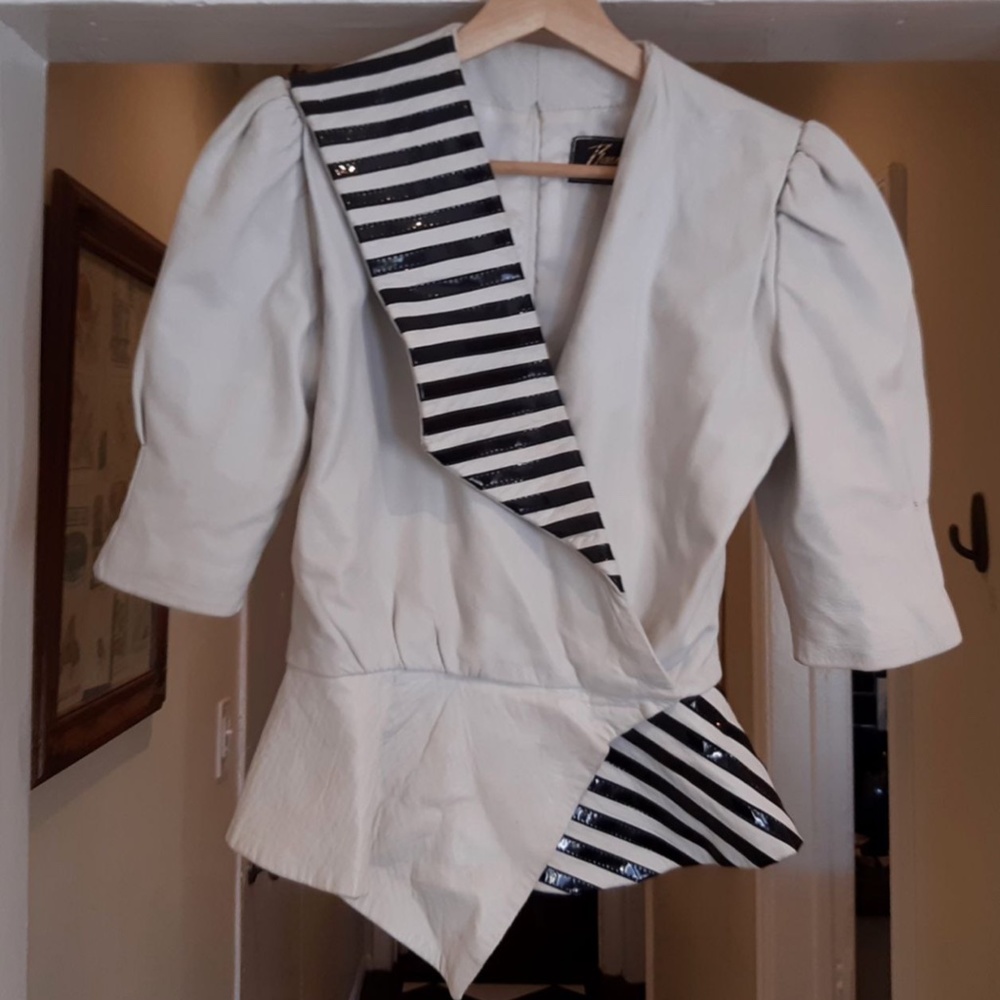 1980s Italian Leather Jacket
